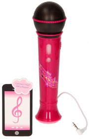 microfoon Sing Along roze 22 cm