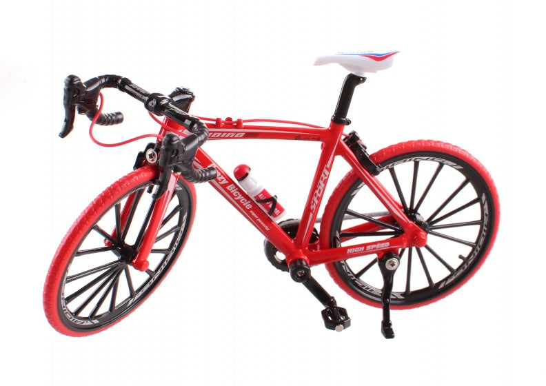 miniatuur model racefiets die-cast 18 x 5 x 10 cm 1:10 rood