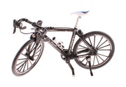 miniatuur model racefiets die-cast 18 x 5 x 10 cm 1:10 zwart