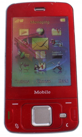 mobiele speelgoed telefoon rood 13 x 5.5