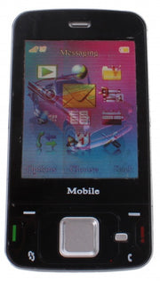 mobiele speelgoed telefoon zwart 13 x 5.5
