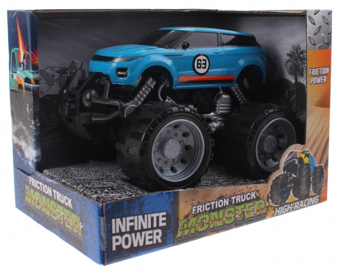Monstertruck Infinite Power friction 18 cm blauw
