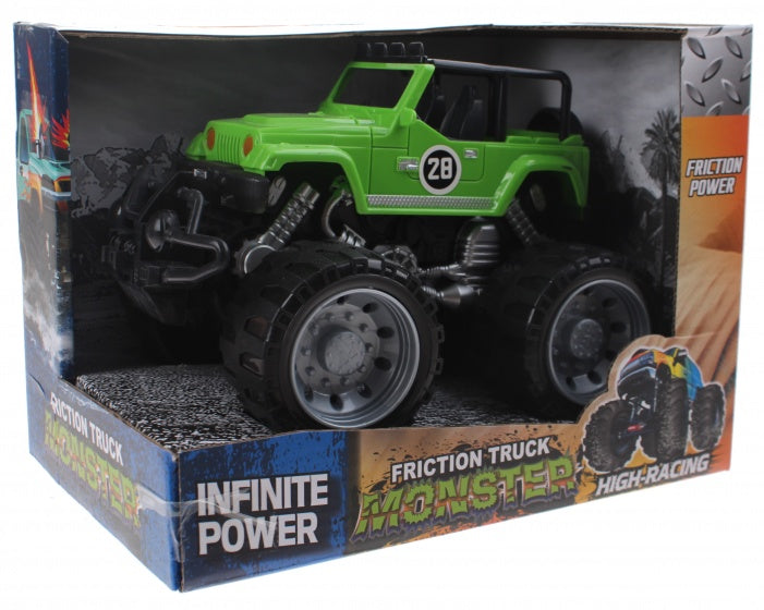 Monstertruck Infinite Power friction 18 cm groen