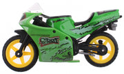motor Super Bike groen/geel