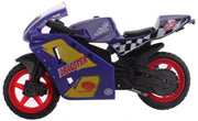 motor Super Bike 23 junior 1:24 die-cast paars/rood