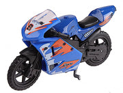 motor Super Bike 8 junior 1:24 die-cast blauw/rood/zwart