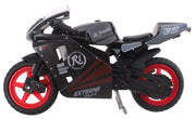 motor Super Bike 38 junior 1:24 die-cast zwart/wit/rood