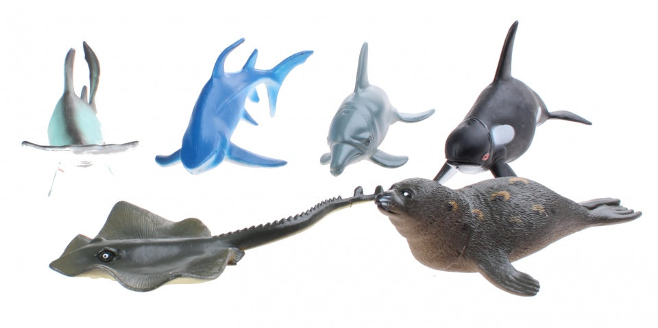 oceaandieren Animal World 6 stuks
