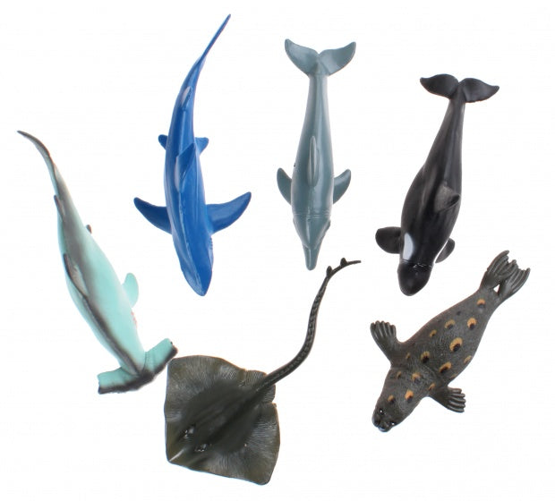 oceaandieren Animal World 6 stuks