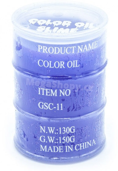 Olievat slime oil 8 cm paars