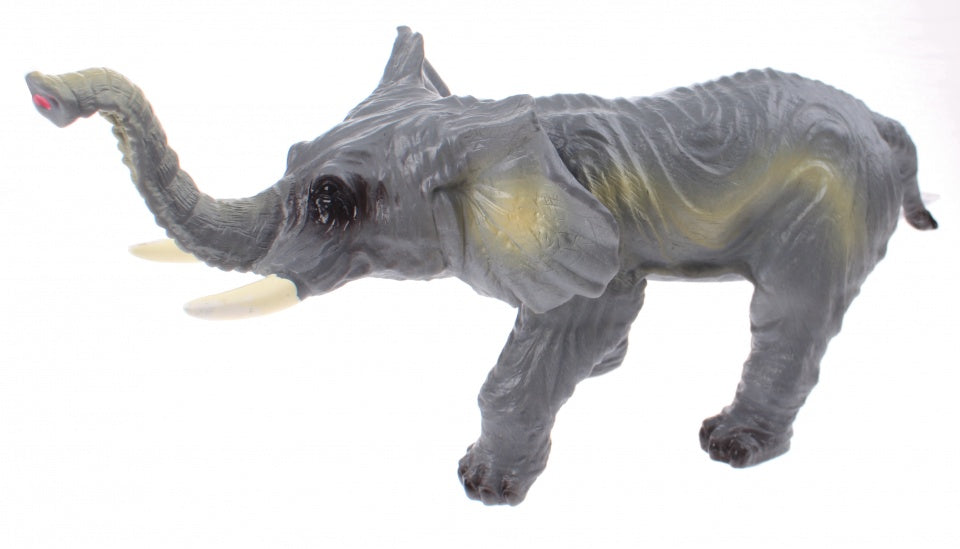olifant Animal World 28 cm grijs