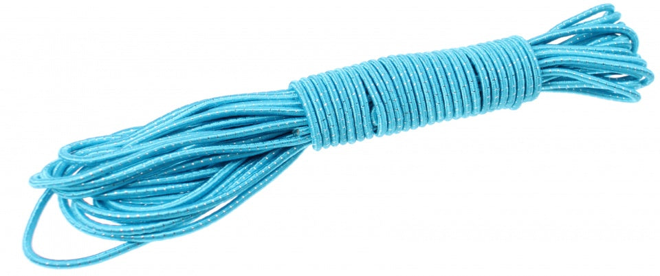 Outdoor Fun springelastiek 10 meter blauw
