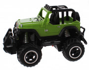 RC Jeep met afstandbediening schaal 1:43 groen