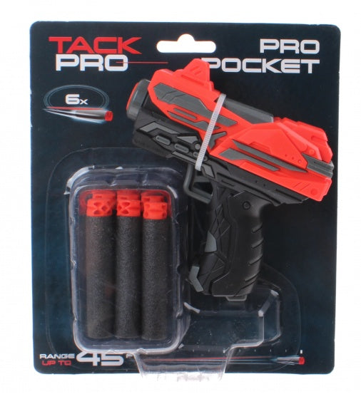 shotgun Pro Pocket foam 11 cm zwart/rood