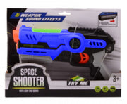 spaceshooter 20 cm blauw