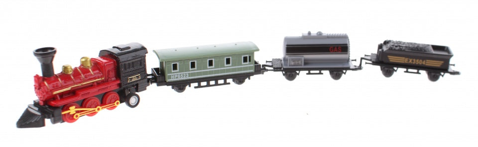 speelgoedtrein met drie wagons 7