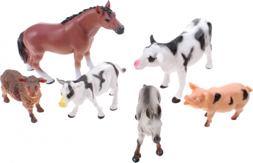 speelset boerderij 6-delig 12 cm