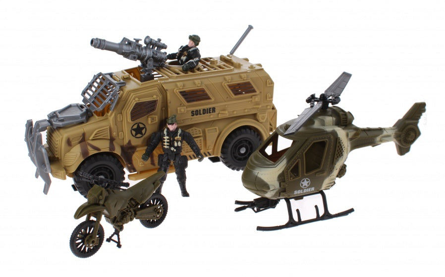 speelset Combat Force 5-delig