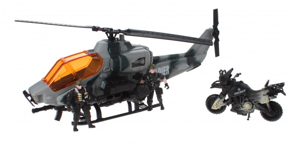 speelset helikopter Combat Force 5-delig