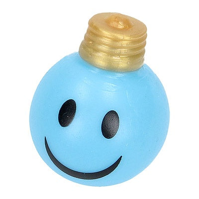 splat gloeilamp blauw 6