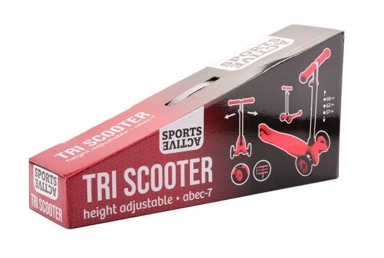 Sports Active City kinderstep Junior Voetrem Rood
