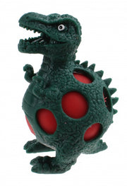 squeezy Dino - lambeosaurus 10 cm groen