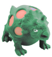 squeezy Dino - triceratops 10 cm groen