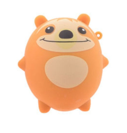 squishy beer kneedfiguur 8 cm bruin