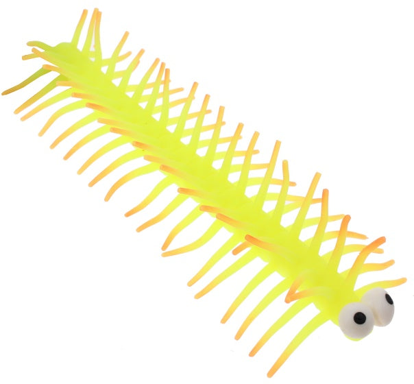 stretch duizendpoot geel 25 cm