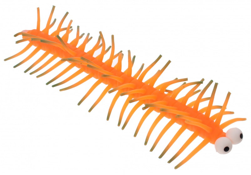 stretch duizendpoot oranje 25 cm