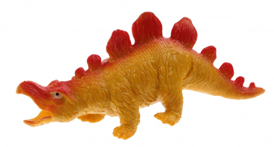 Stretchy Creatures Dinosaurus 18 cm geel