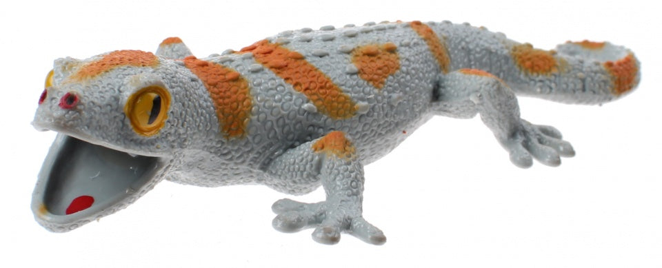 stretchy creatures hagedis 20 cm grijs