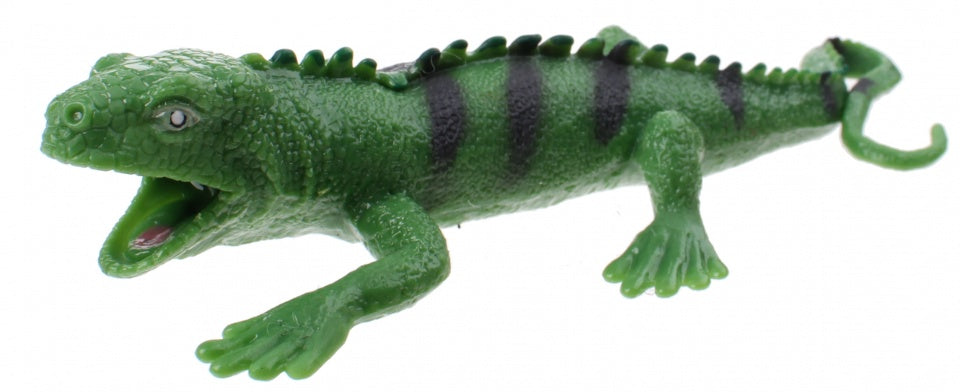 stretchy creatures hagedis 20 cm groen