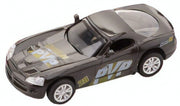 Super Cars die-cast auto grijs 10 cm