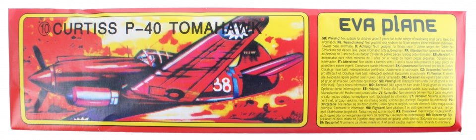 vliegtuig Curtiss P-40 Tomahawk 17