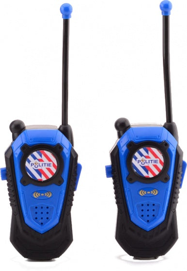 walkie-talkie-set Politie 2-delig 80 mtr