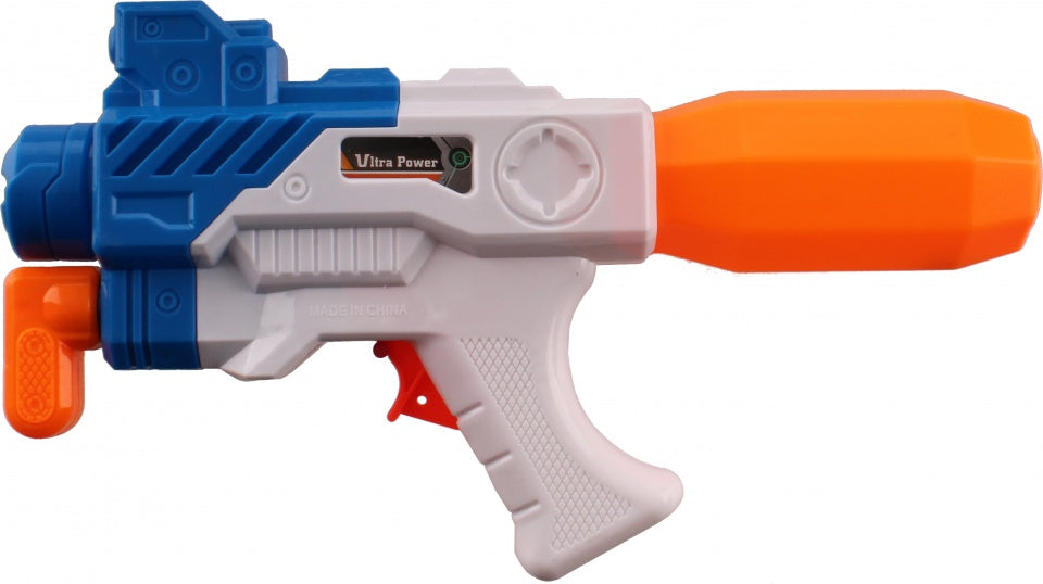 waterpistool Aqua Fun Blaster 28 cm oranje/blauw