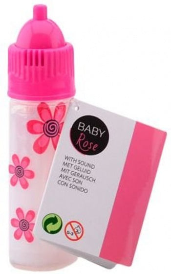 zuigfles Baby Rose met geluid