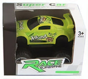 auto free wheel groen 9 cm