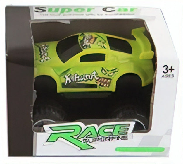 auto free wheel groen 9 cm