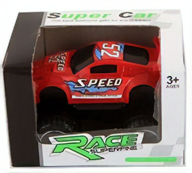 auto free wheel rood 9 cm