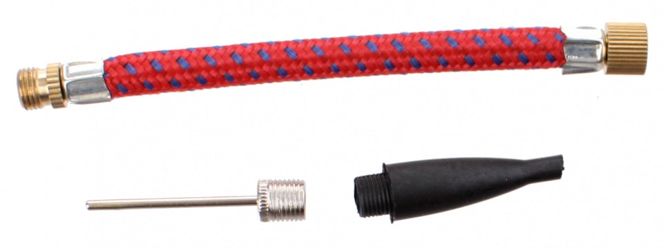 ballenpomp 19 cm 4-delig rood
