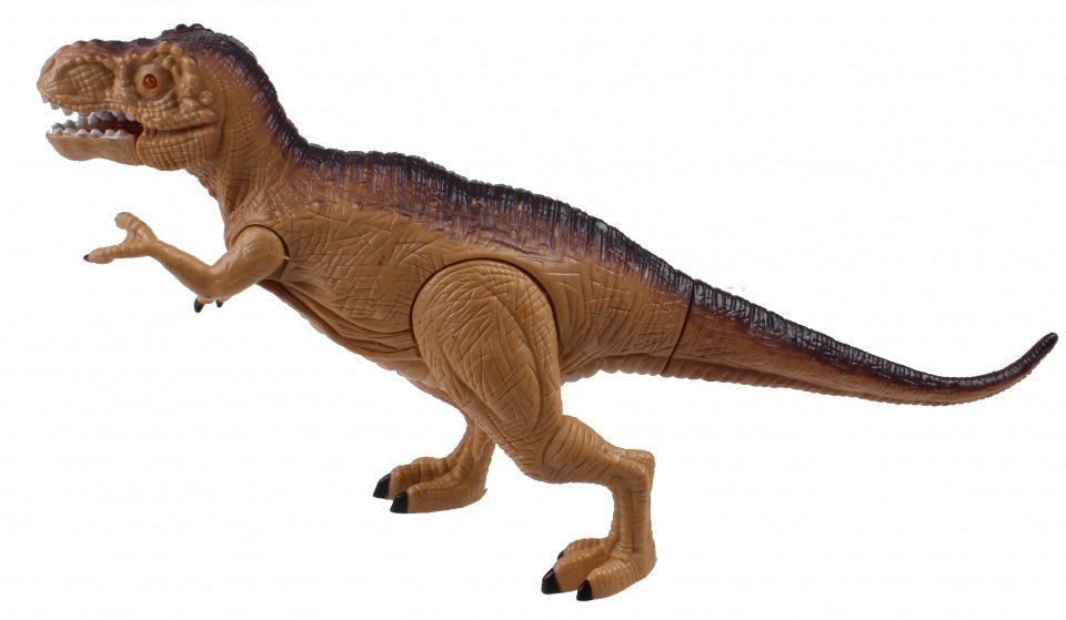 Dino Planet Tyrannosaurus 25 cm jongens bruin