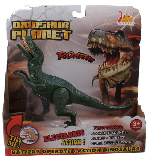 Dino Planet Tyrannosaurus 25 cm jongens groen