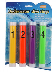 duikstaven 4 stuks