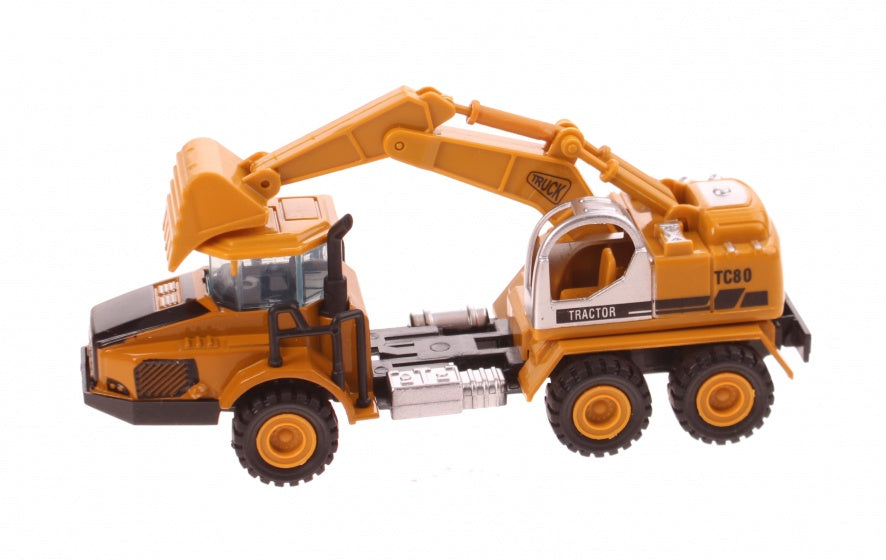 graafmachine 16 cm geel