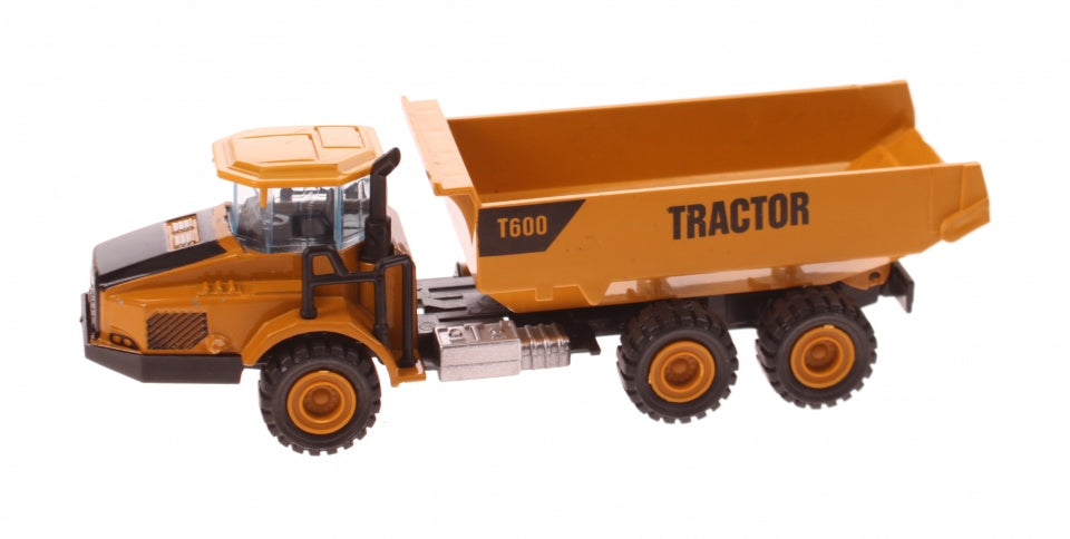 kiepwagen 16 cm geel