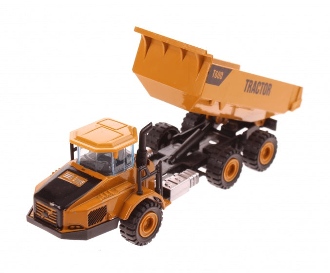 kiepwagen 16 cm geel