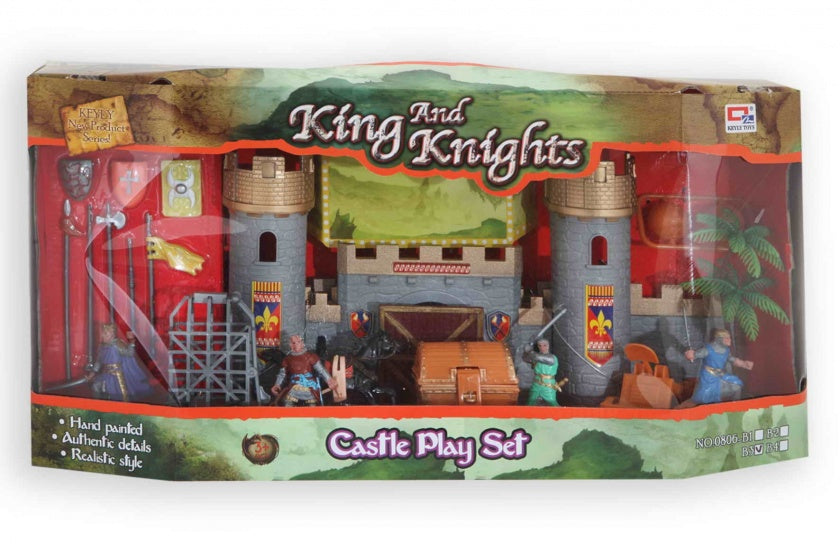 King and knights kasteel met accessoires 9-delig