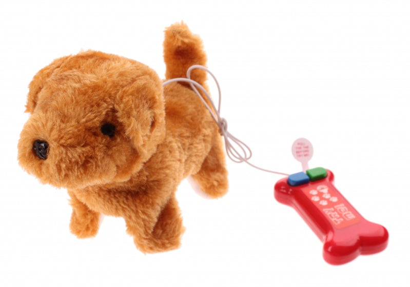 Puppy Pet hond met afstandsbediening bruin